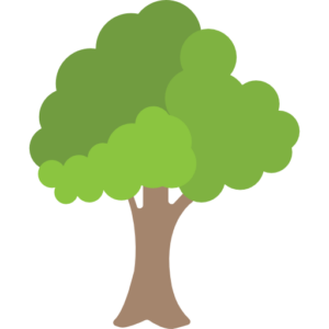Ikona prořezávání stromů